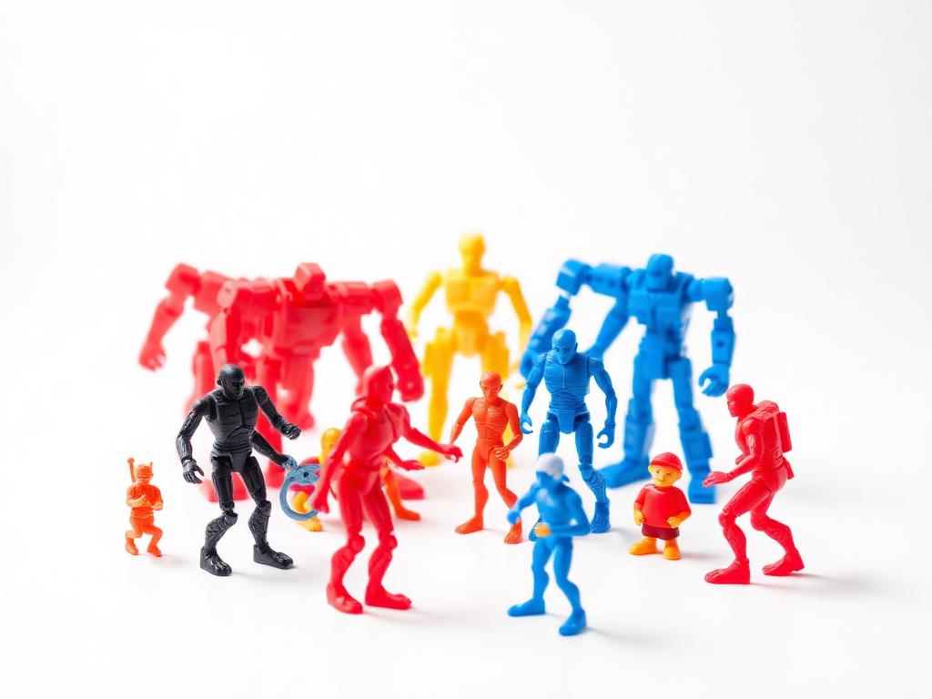 Toys & Collectibles — 3D printed examples